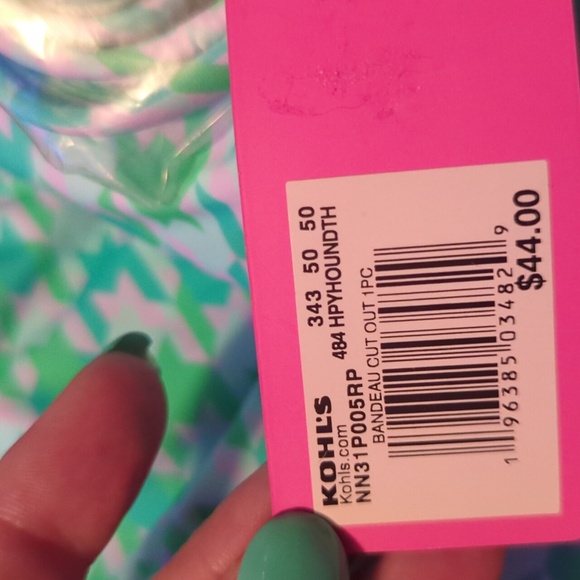 Bandeau Cut-out One PC Swimsuit XXL - Picture 15 of 15